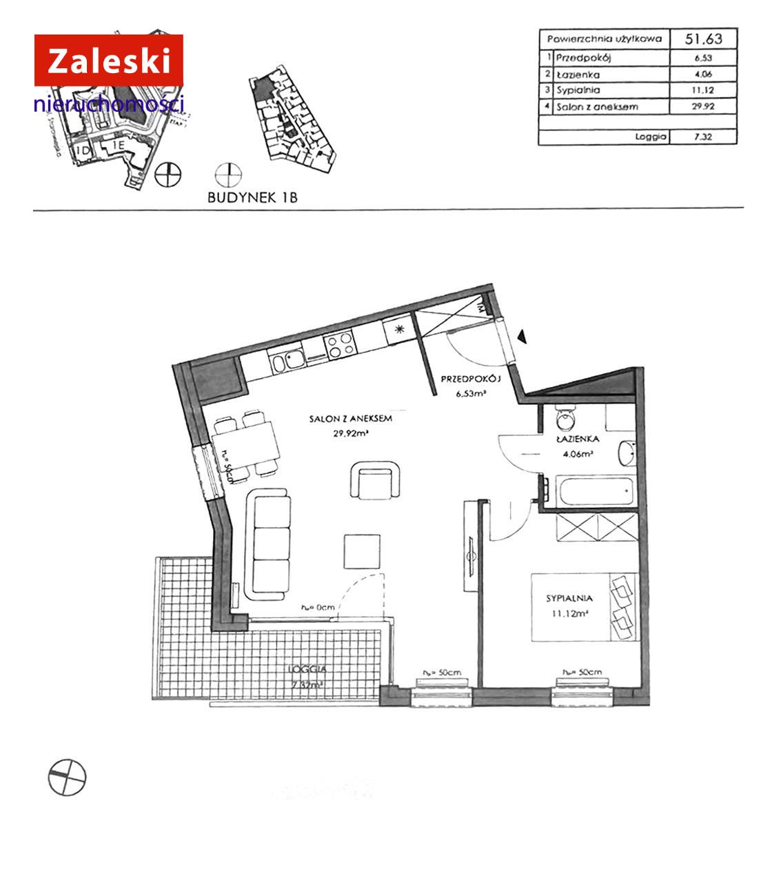 Apartament na sprzedaż, z widokiem na morze, 2-pokojowy, Gdańsk Letnica