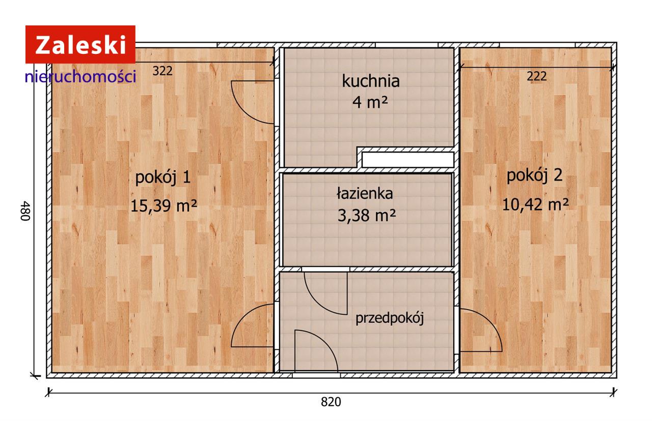 Mieszkanie na sprzedaż, dwupokojowe, Gdańsk Stogi, Wrzosy