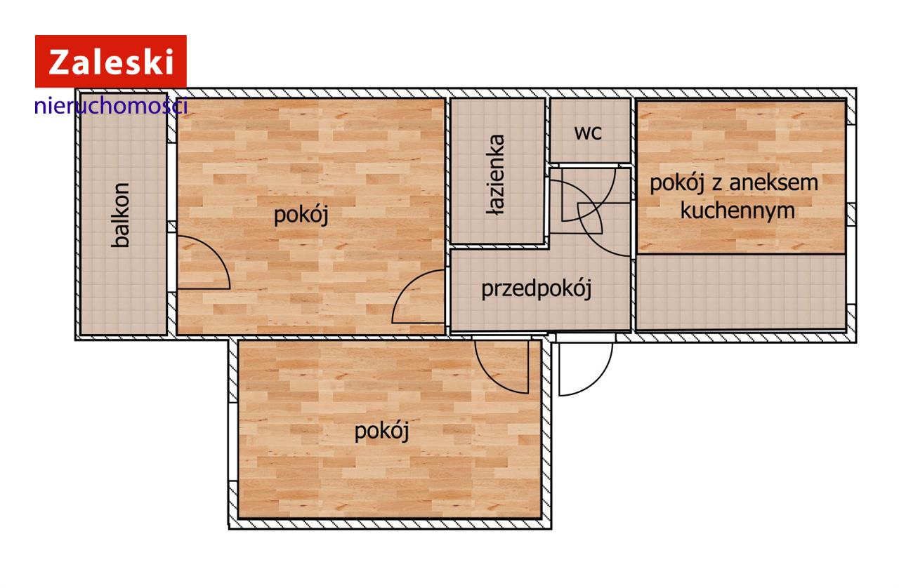 Mieszkanie na sprzedaż, trzypokojowe, Gdańsk Orunia Południe, ul. Z. Rumla