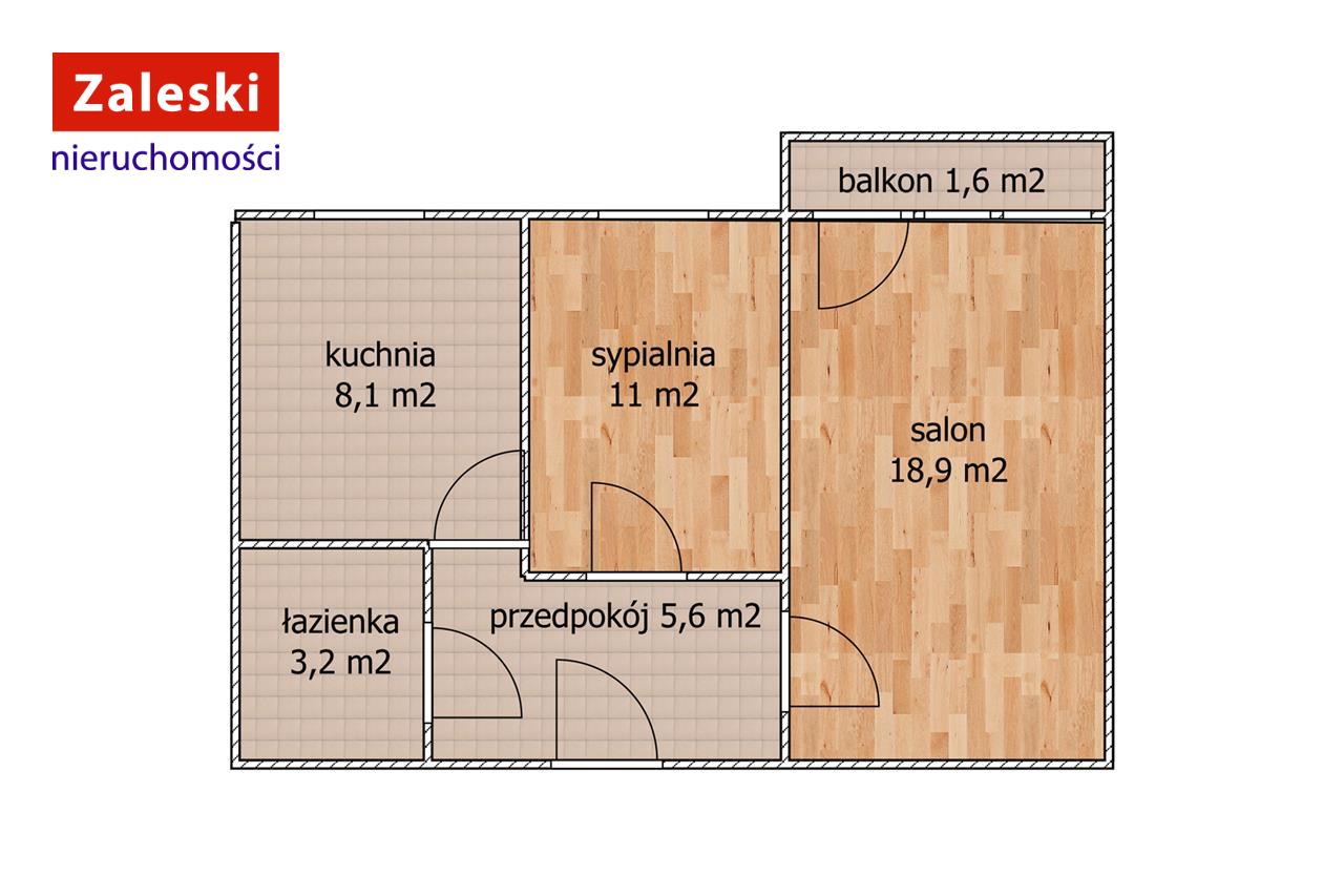 Mieszkanie na sprzedaż, dwupokojowe, Gdańsk Zaspa, Startowa