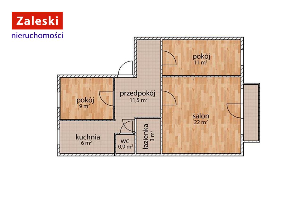 Mieszkanie na sprzedaż trzypokojowe, Gdańsk Chełm Cieszyńskiego